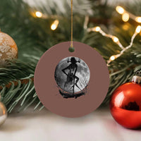 Wendigo Ceramic Ornament Cryptid Horror Moon Mythical Creature Halloween - Wonder Print Shop