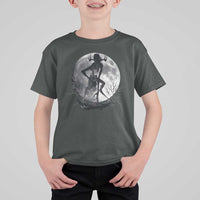 Wendigo T Shirt For Kid Cryptid Horror Moon Mythical Creature Halloween - Wonder Print Shop