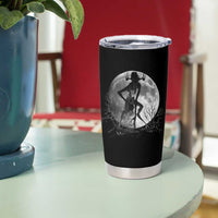 Wendigo Tumbler Cup Cryptid Horror Moon Mythical Creature Halloween - Wonder Print Shop