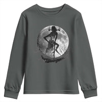 Wendigo Youth Sweatshirt Cryptid Horror Moon Mythical Creature Halloween - Wonder Print Shop