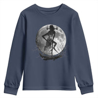Wendigo Youth Sweatshirt Cryptid Horror Moon Mythical Creature Halloween - Wonder Print Shop