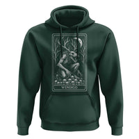 Wendigo Hoodie Tarot Card Horror Cryptid Occult Dark Fantasy - Wonder Print Shop