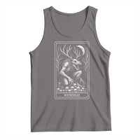 Wendigo Tank Top Tarot Card Horror Cryptid Occult Dark Fantasy - Wonder Print Shop