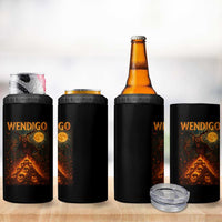 Wendigo 4 in 1 Can Cooler Tumbler Halloween Cryptid Horror Mythical Creature - Wonder Print Shop