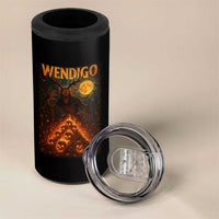 Wendigo 4 in 1 Can Cooler Tumbler Halloween Cryptid Horror Mythical Creature - Wonder Print Shop