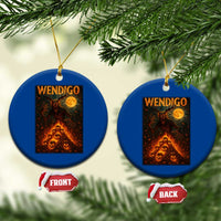 Wendigo Ceramic Ornament Halloween Cryptid Horror Mythical Creature - Wonder Print Shop