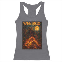 Wendigo Racerback Tank Top Halloween Cryptid Horror Mythical Creature - Wonder Print Shop