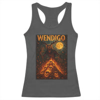 Wendigo Racerback Tank Top Halloween Cryptid Horror Mythical Creature - Wonder Print Shop