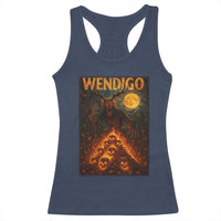 Wendigo Racerback Tank Top Halloween Cryptid Horror Mythical Creature - Wonder Print Shop