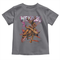 Wendigo Toddler T Shirt Riding Skeleton Cryptid Occult Dark Fantasy - Wonder Print Shop