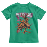 Wendigo Toddler T Shirt Riding Skeleton Cryptid Occult Dark Fantasy - Wonder Print Shop