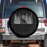 Wendigo Spare Tire Cover Mountain Trees Cryptid Occult Dark Fantasy - Wonder Print Shop