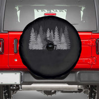Wendigo Spare Tire Cover Mountain Trees Cryptid Occult Dark Fantasy - Wonder Print Shop