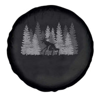 Wendigo Spare Tire Cover Mountain Trees Cryptid Occult Dark Fantasy - Wonder Print Shop