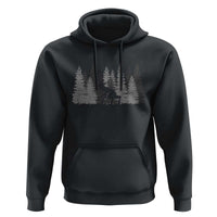 Wendigo Hoodie Mountain Trees Cryptid Occult Dark Fantasy - Wonder Print Shop