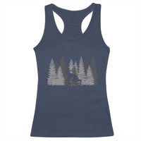 Wendigo Racerback Tank Top Mountain Trees Cryptid Occult Dark Fantasy - Wonder Print Shop