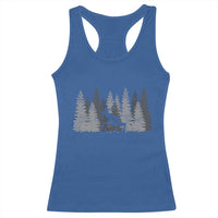Wendigo Racerback Tank Top Mountain Trees Cryptid Occult Dark Fantasy - Wonder Print Shop