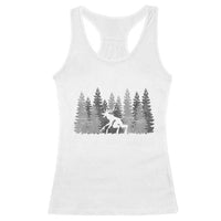Wendigo Racerback Tank Top Mountain Trees Cryptid Occult Dark Fantasy - Wonder Print Shop