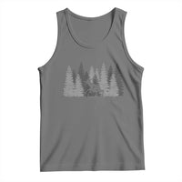 Wendigo Tank Top Mountain Trees Cryptid Occult Dark Fantasy - Wonder Print Shop