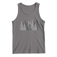 Wendigo Tank Top Mountain Trees Cryptid Occult Dark Fantasy - Wonder Print Shop