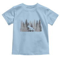 Wendigo Toddler T Shirt Mountain Trees Cryptid Occult Dark Fantasy - Wonder Print Shop