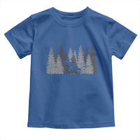 Wendigo Toddler T Shirt Mountain Trees Cryptid Occult Dark Fantasy - Wonder Print Shop