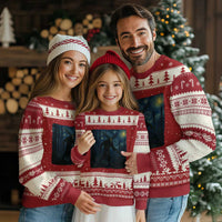 Wendigo Starry Night Ugly Christmas Sweater Van Gogh Dark Fantasy Cryptid Lovers - Wonder Print Shop