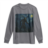 Wendigo Starry Night Long Sleeve Shirt Van Gogh Dark Fantasy Cryptid Lovers - Wonder Print Shop
