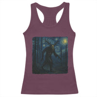 Wendigo Starry Night Racerback Tank Top Van Gogh Dark Fantasy Cryptid Lovers - Wonder Print Shop