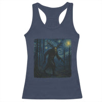 Wendigo Starry Night Racerback Tank Top Van Gogh Dark Fantasy Cryptid Lovers - Wonder Print Shop