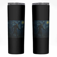 Wendigo Starry Night Skinny Tumbler Van Gogh Dark Fantasy Cryptid Lovers - Wonder Print Shop