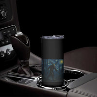 Wendigo Starry Night Skinny Tumbler Van Gogh Dark Fantasy Cryptid Lovers - Wonder Print Shop