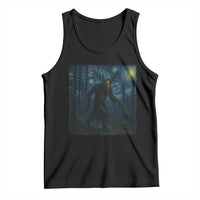 Wendigo Starry Night Tank Top Van Gogh Dark Fantasy Cryptid Lovers - Wonder Print Shop