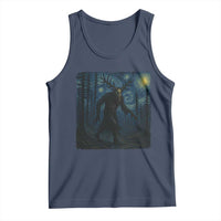 Wendigo Starry Night Tank Top Van Gogh Dark Fantasy Cryptid Lovers - Wonder Print Shop