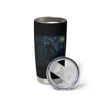Wendigo Starry Night Tumbler Cup Van Gogh Dark Fantasy Cryptid Lovers - Wonder Print Shop