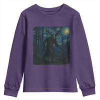 Wendigo Starry Night Youth Sweatshirt Van Gogh Dark Fantasy Cryptid Lovers - Wonder Print Shop