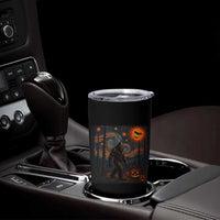 Bigfoot Starry Night Tumbler Cup Funny Halloween Van Gogh Sasquatch Lovers - Wonder Print Shop