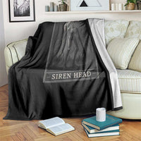 Siren Head Throw Blanket Tarot Card Horror American Cryptid - Wonder Print Shop