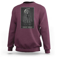 Siren Head Sweatshirt Tarot Card Horror American Cryptid - Wonder Print Shop