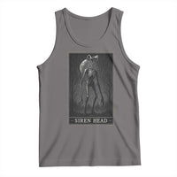 Siren Head Tank Top Tarot Card Horror American Cryptid - Wonder Print Shop