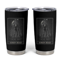 Siren Head Tumbler Cup Tarot Card Horror American Cryptid - Wonder Print Shop