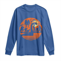 Cryptid Monsters Long Sleeve Shirt Bigfoot Loch Ness Monster Mothman Aliens Weirdcore Folk Horror
