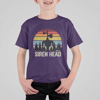 Siren Head T Shirt For Kid Retro American Cryptid - Wonder Print Shop