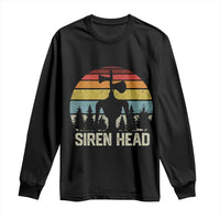 Siren Head Long Sleeve Shirt Retro American Cryptid - Wonder Print Shop