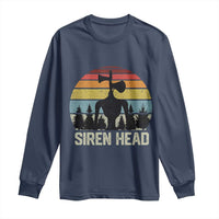 Siren Head Long Sleeve Shirt Retro American Cryptid - Wonder Print Shop
