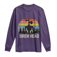 Siren Head Long Sleeve Shirt Retro American Cryptid - Wonder Print Shop