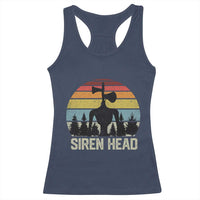 Siren Head Racerback Tank Top Retro American Cryptid - Wonder Print Shop