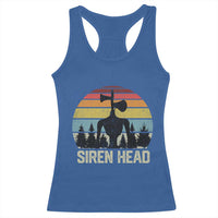 Siren Head Racerback Tank Top Retro American Cryptid - Wonder Print Shop
