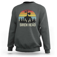 Siren Head Sweatshirt Retro American Cryptid - Wonder Print Shop