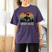 Siren Head T Shirt For Women Retro American Cryptid - Wonder Print Shop